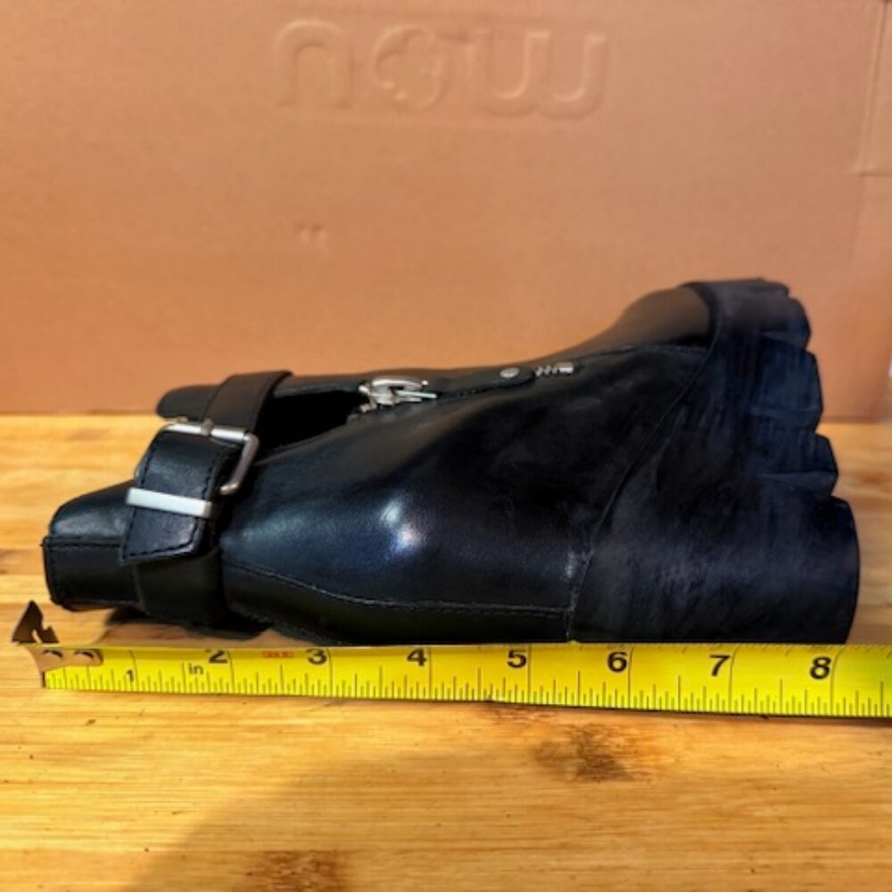 Ash Ricky Lug Sole leather Platform Wedge Booties - Size EU37 - NWOT - Picture 16 of 16